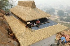 如何搭建仿真茅草--茅草屋？